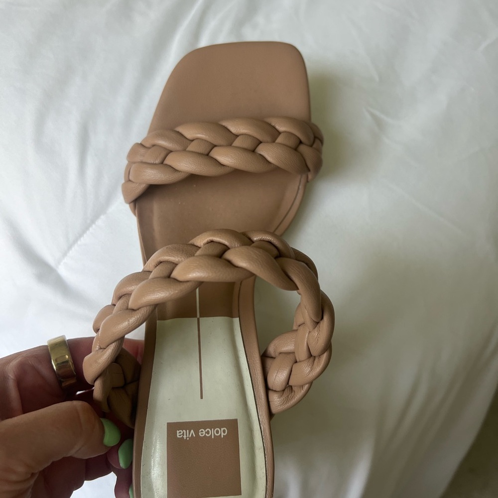 Dolce Vita Women's Brown Braided Sandals